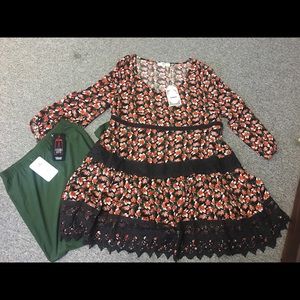 Tunic and leggings outfit